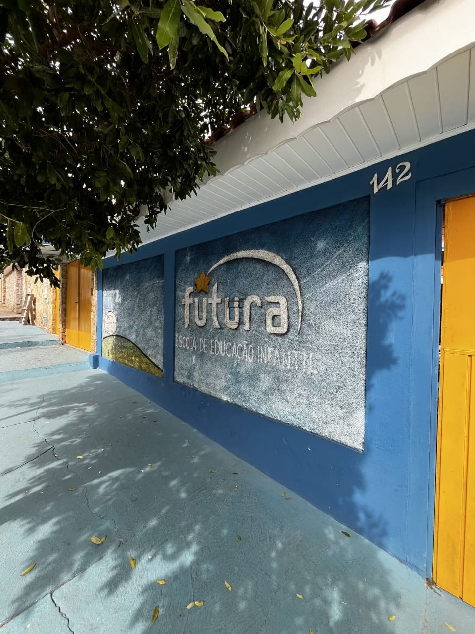 Fachada do Colégio Futura Infantil em Jundiaí-SP