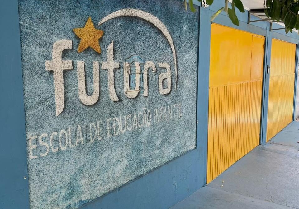 Fachada do Colégio Futura Infantil em Jundiaí-SP
